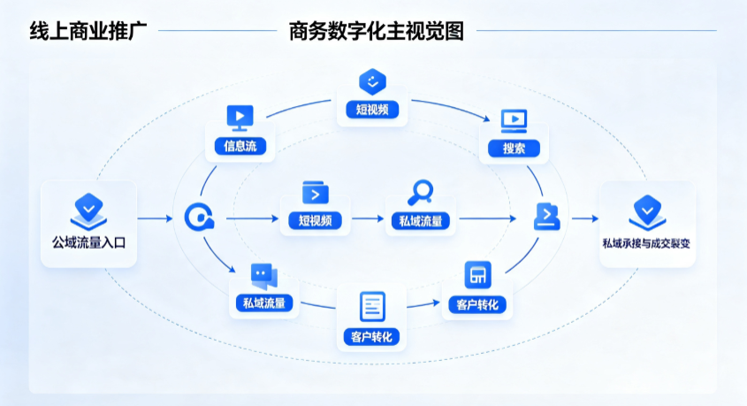 玛纳斯县线上商业推广怎么做？全域流量闭环搭建与低成本转化实战指南