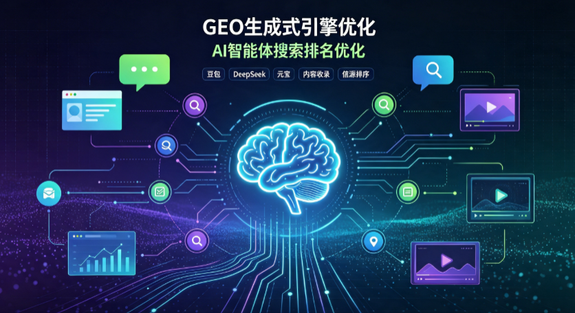 玛纳斯县GEO 浪潮来袭：生成式引擎优化崛起，创作者争抢豆包、DeepSeek、元宝智能体流量入口