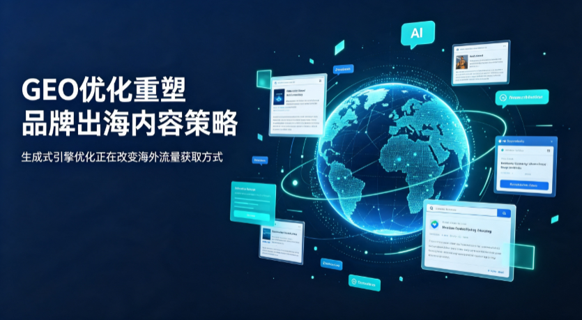 玛纳斯县AI 时代 GEO 兴起，品牌出海内容策略迎来重大调整